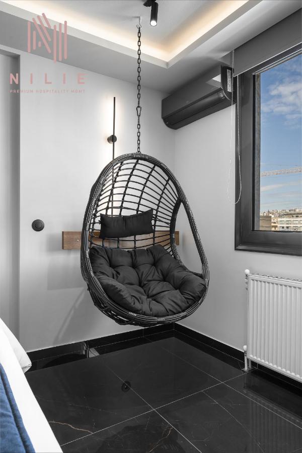 Calliope Penthouse, Nilie Hospitality Mgmt Apartment Thessaloníki Ngoại thất bức ảnh