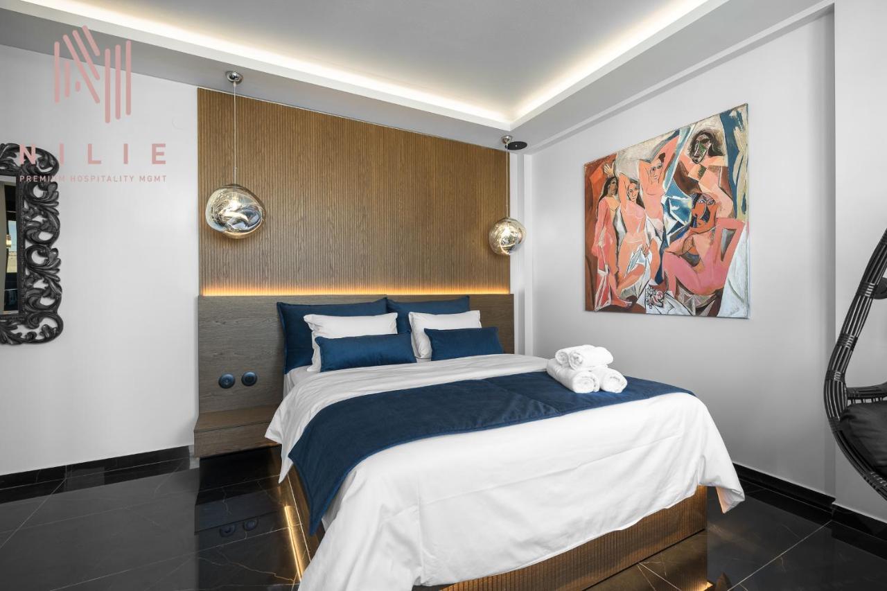 Calliope Penthouse, Nilie Hospitality Mgmt Apartment Thessaloníki Ngoại thất bức ảnh
