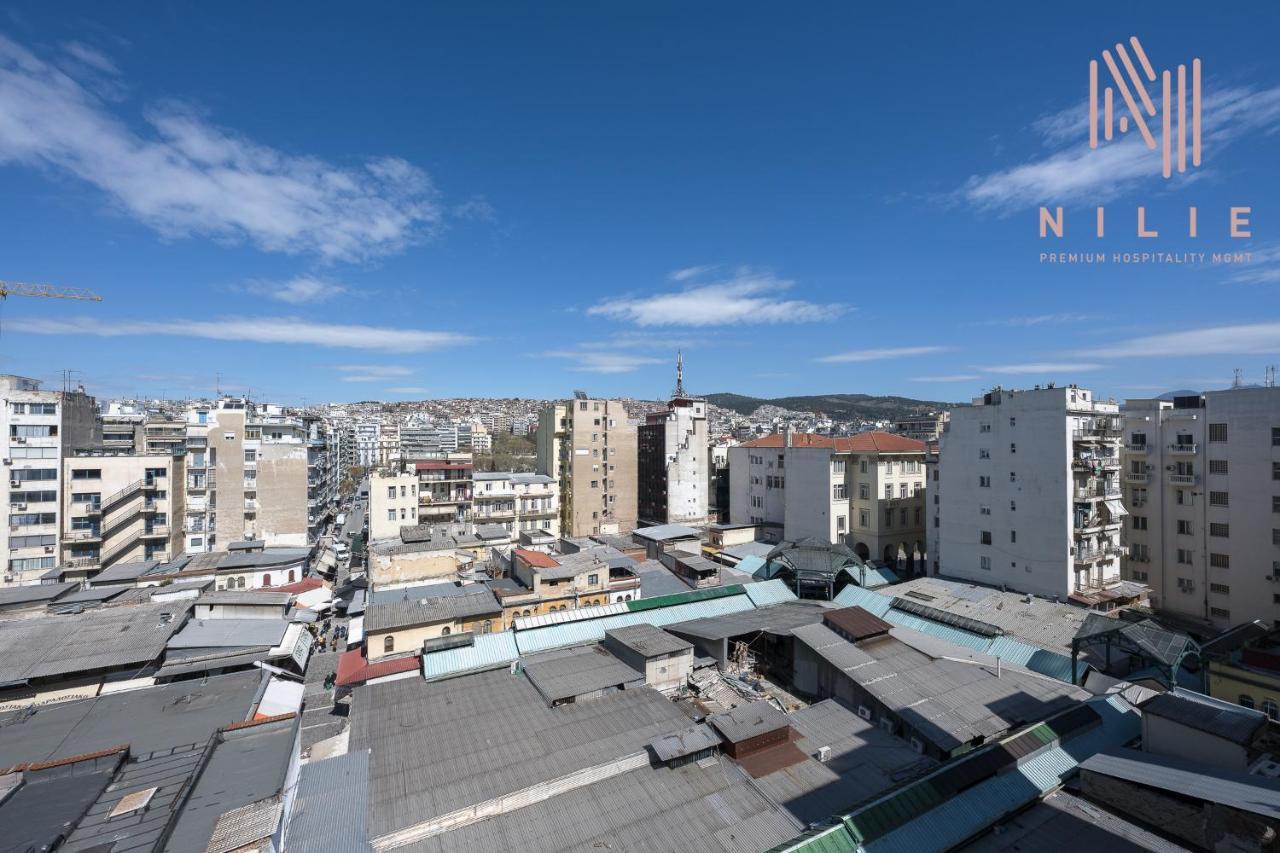 Calliope Penthouse, Nilie Hospitality Mgmt Apartment Thessaloníki Ngoại thất bức ảnh