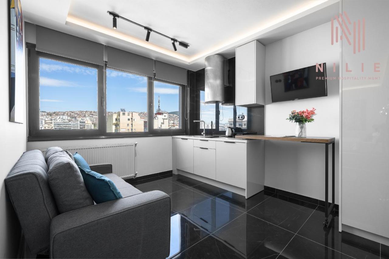 Calliope Penthouse, Nilie Hospitality Mgmt Apartment Thessaloníki Ngoại thất bức ảnh