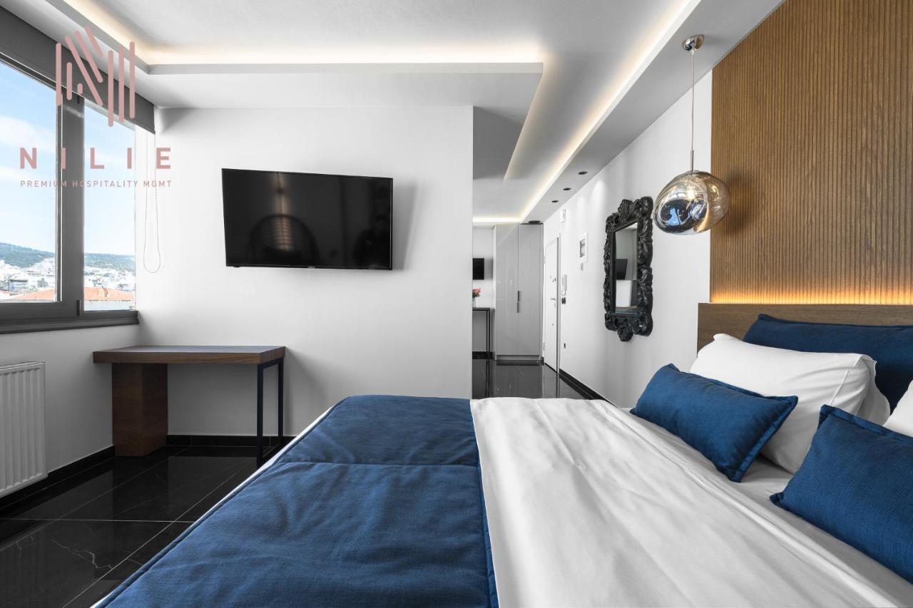Calliope Penthouse, Nilie Hospitality Mgmt Apartment Thessaloníki Ngoại thất bức ảnh